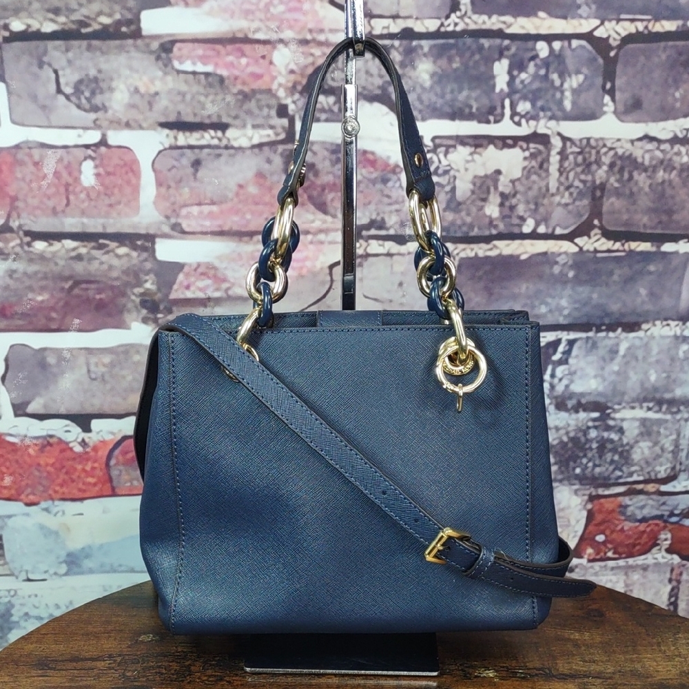 Michael Kors "Cynthia" Saffiano Leather Tote Bag